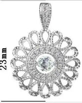 Sterling Silver Semi Mount Pendant Setting Round RD 4x4mm - Syzjewelry